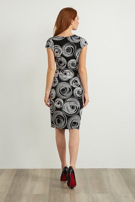 Circle Motif Dress Style 211245