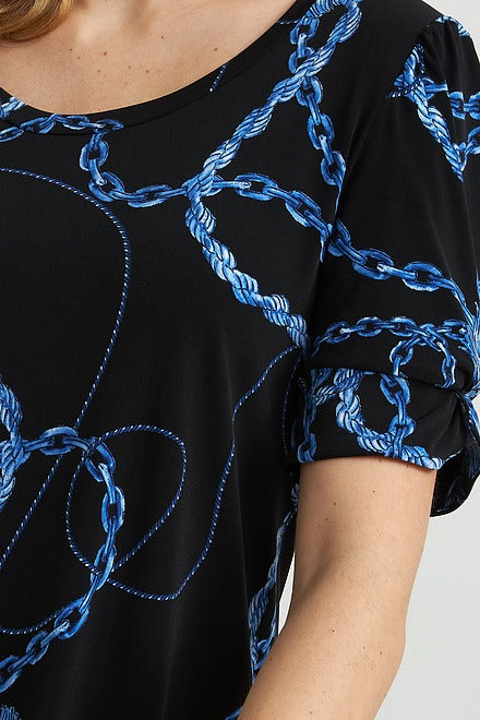 Chain Print Top Style 212061