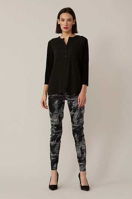 Graphic & Plaid Pants Style 221136