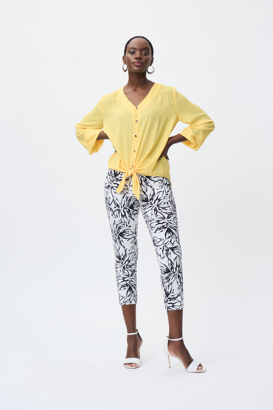 Blusa nudo amarilla 231144