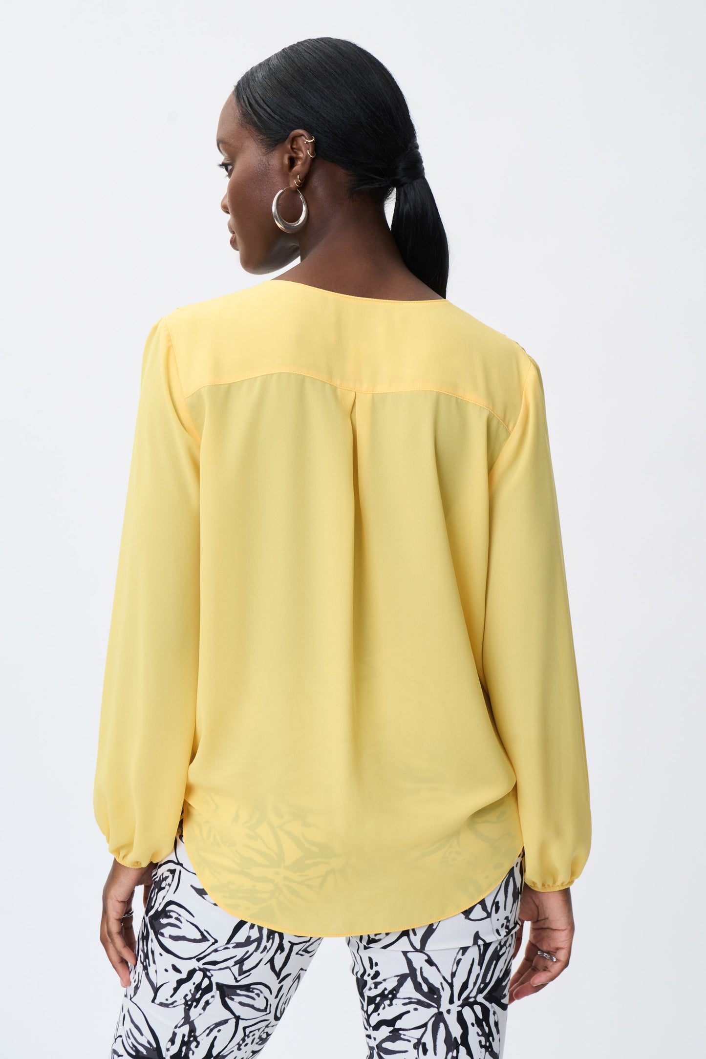 Blusa nudo amarilla 231144