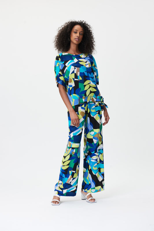 Top estampado multicolor 232031