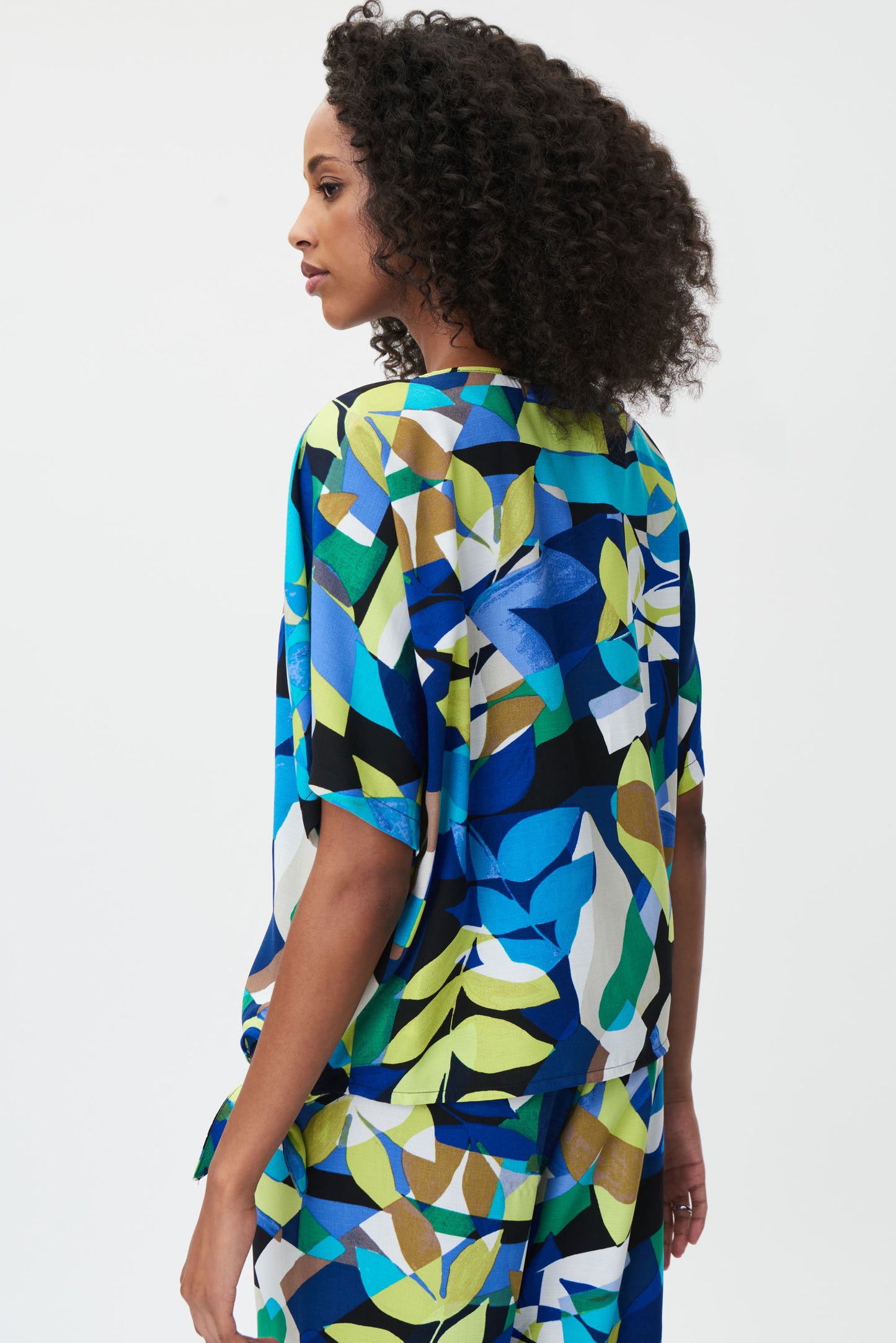 Top estampado multicolor 232031