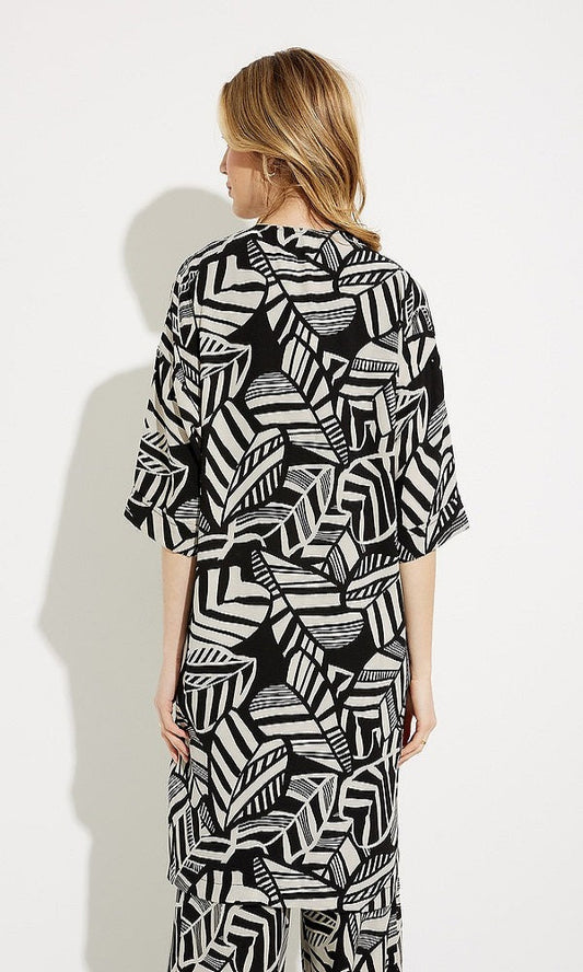 Cover con estampado de hojas 232230