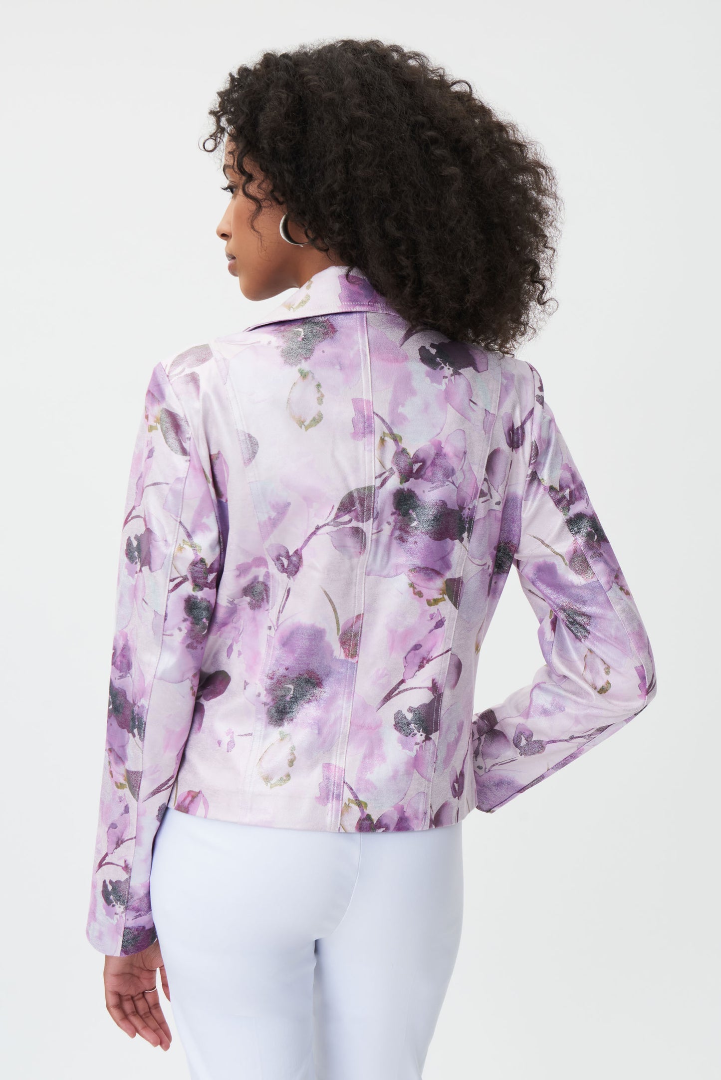 Chaqueta estampado lila 232918
