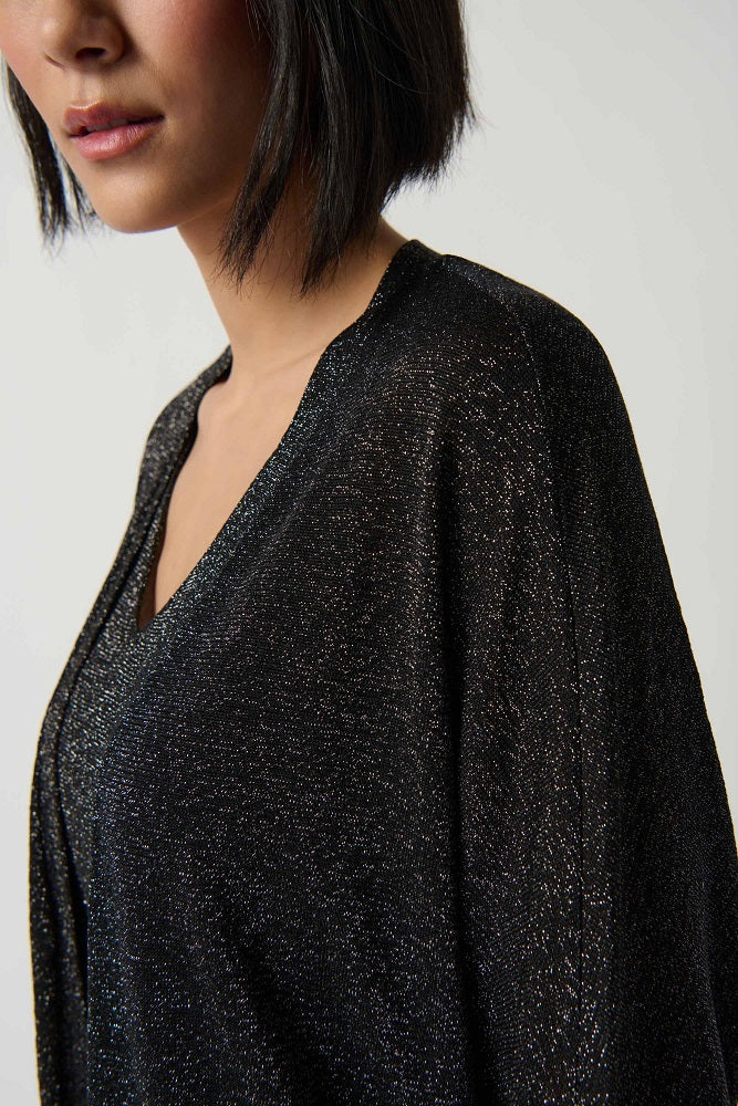 Blusa de punto con brillo de 2 piezas 234915