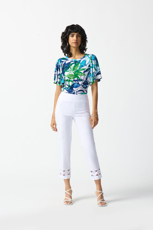 Blusa estampado tropical 242183