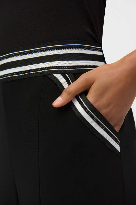 Pantalones culotte negro 252153