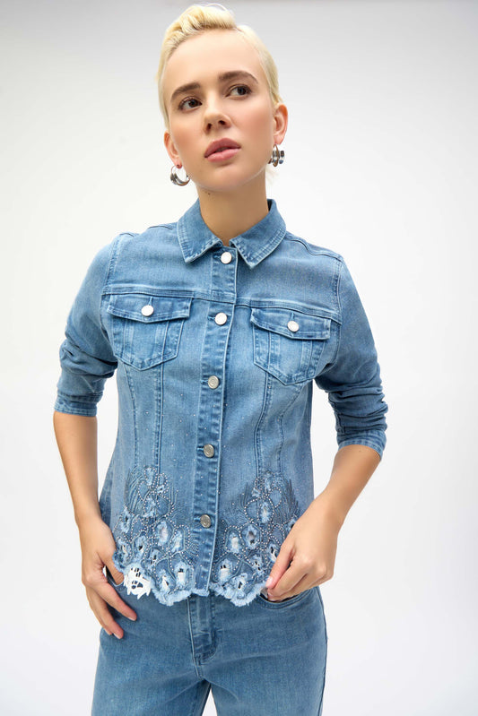 Chaqueta Denim Medium Blue/3699 252911