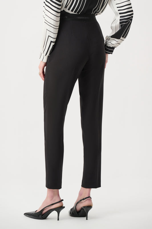 Pantalón ajustado sin cierres negro 263001
