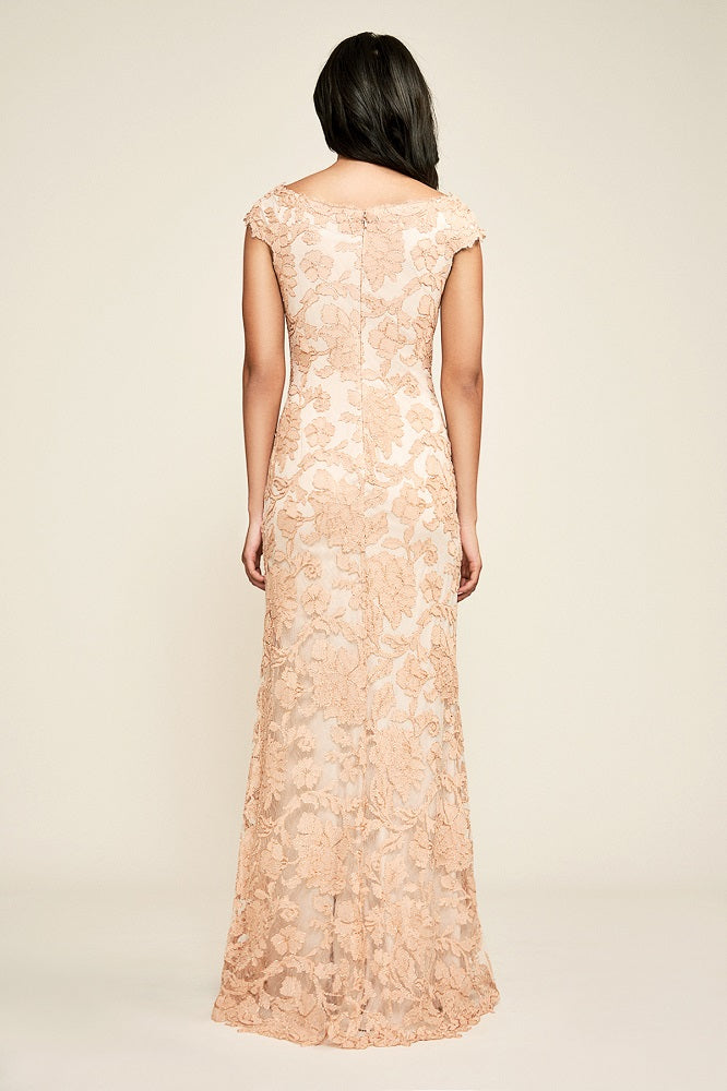 Vestido de tul bordado ART16570LY