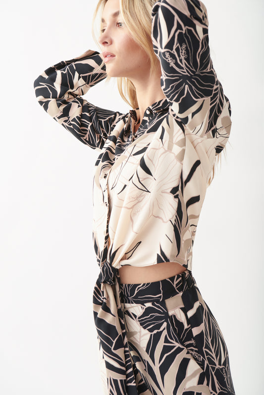 Blusa estampado tropical 221223