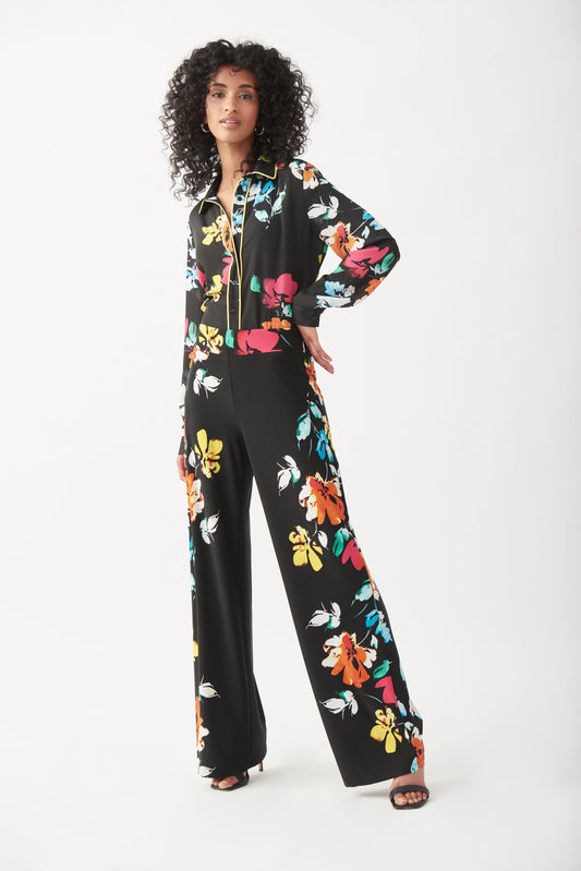 Pantalón de flores 221320 Joseph Ribkoff