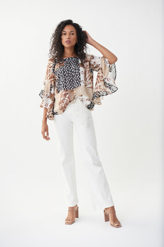 Blusa estampada 222180 Joseph Ribkoff