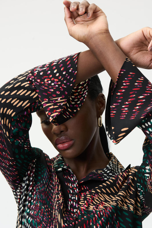 Blusa estampado multicolor 224009