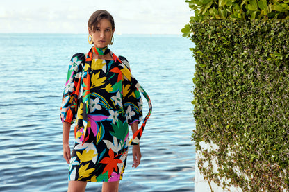 Vestido estampado floral 241251