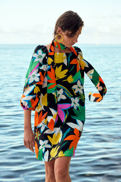 Vestido estampado floral 241251