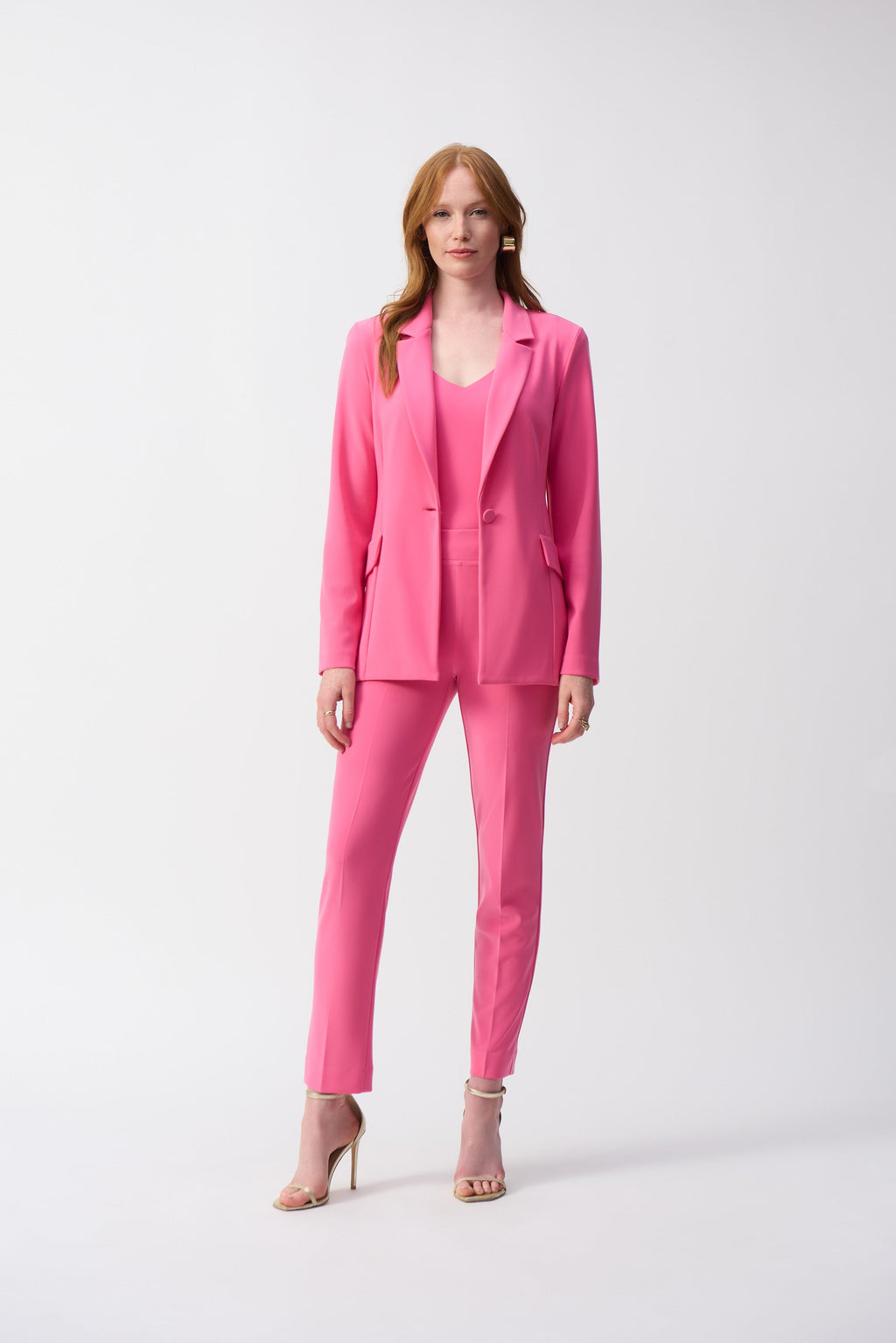 Pantalón básico rosa chicle 143105
