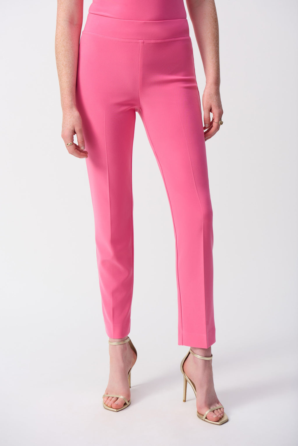 Pantalón básico rosa chicle 143105
