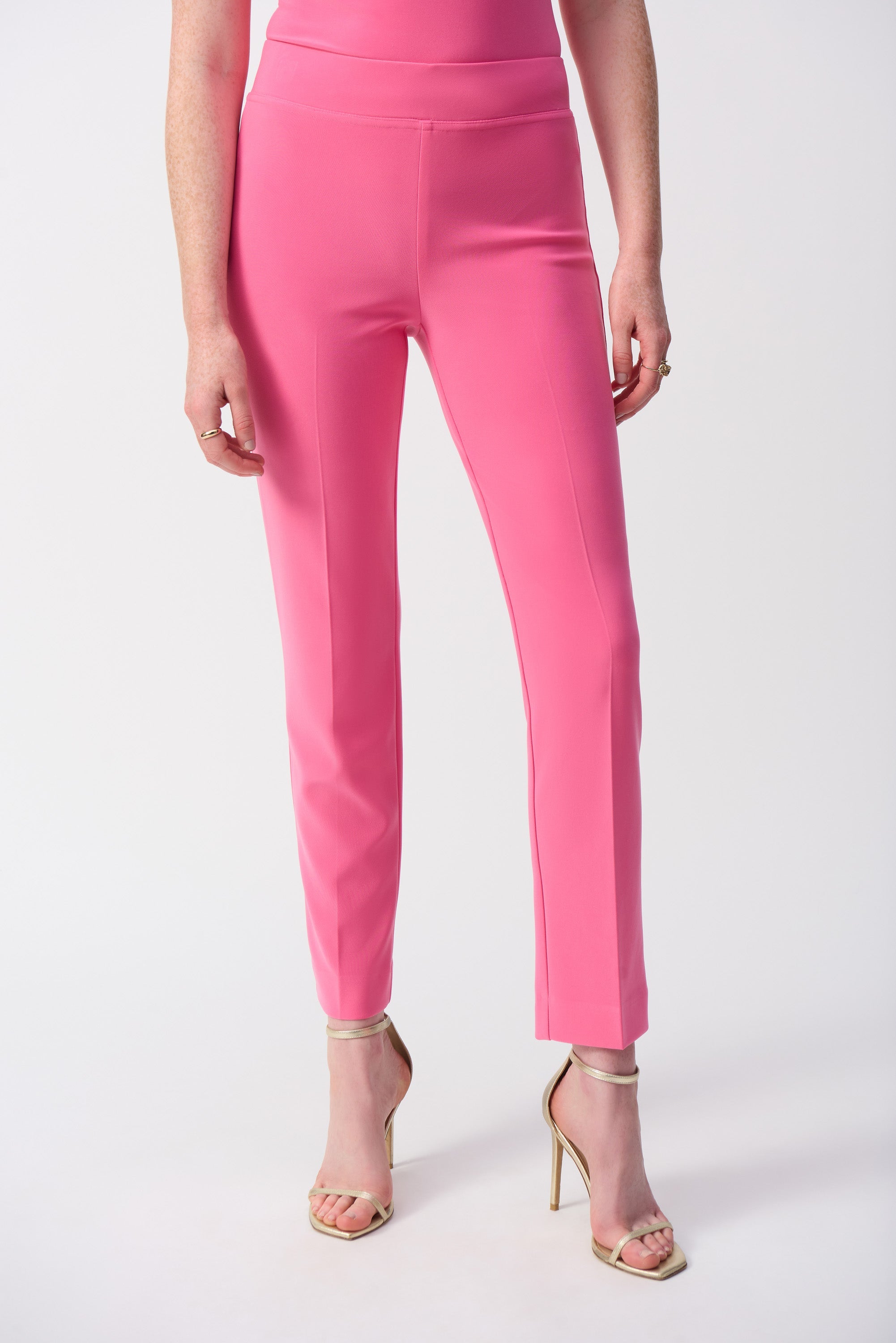 Pantalón básico rosa chicle 143105