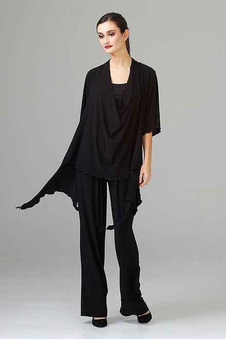 Pantalon plisado Negro 201206