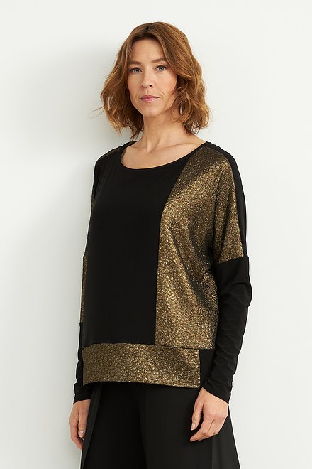 Colour-blocked Top Style 204073