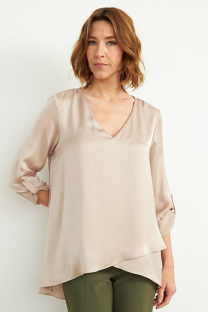 V-neck Blouse Style 204312
