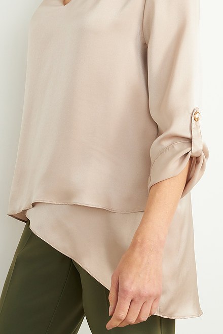 V-neck Blouse Style 204312