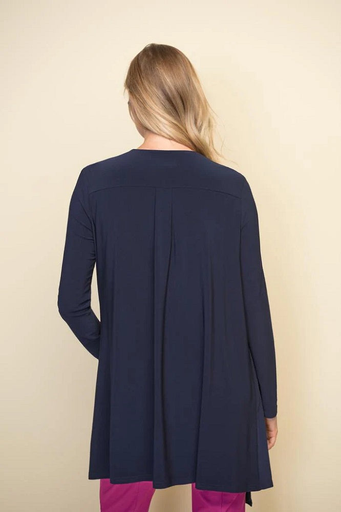 Cárdigan con bolsas frontales 211061