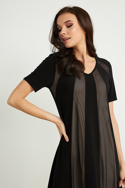 Mesh Panel Dress Style 211105