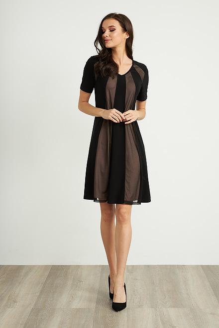 Mesh Panel Dress Style 211105