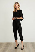Cropped Jersey Jumpsuit Style 211153