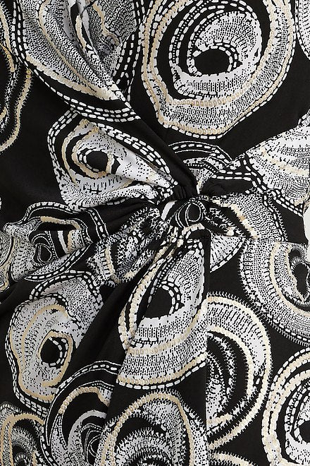 Circle Motif Dress Style 211245