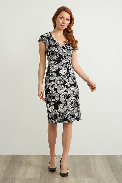 Circle Motif Dress Style 211245