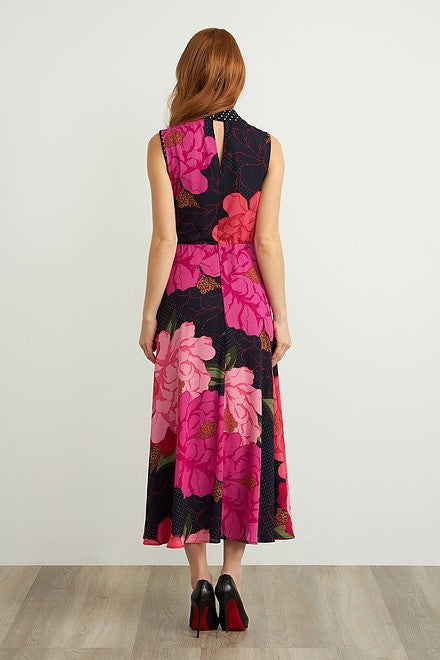 Floral & Polka Dot Dress Style 211279