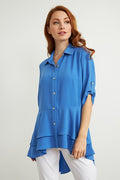 Tiered Ruffle Hem Top Style 211298