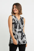 V-neck Zip Top Style 211337