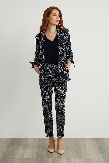 Floral Print Jacket Style 211363