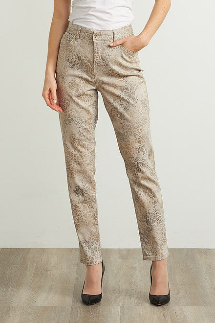 Joseph Ribkoff Sand/Multi Pants Style 211964