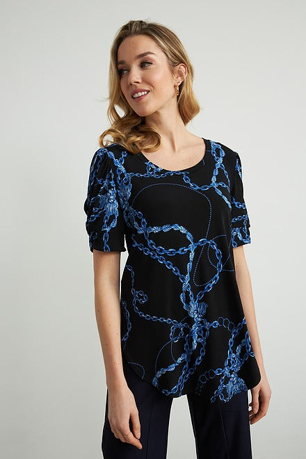 Chain Print Top Style 212061