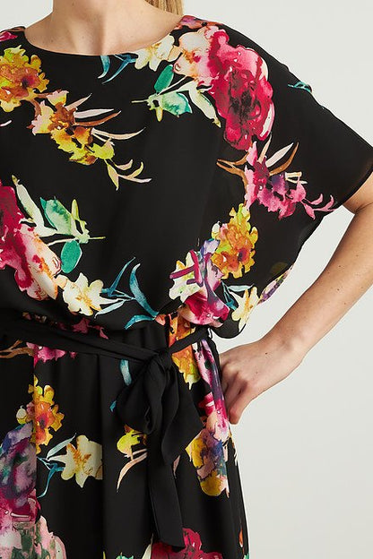 Chiffon Overlay Dress Style 212159