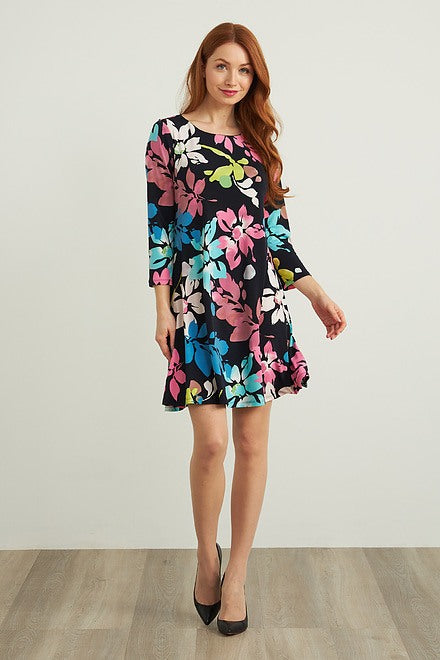 Floral Midi Dress Style 212219