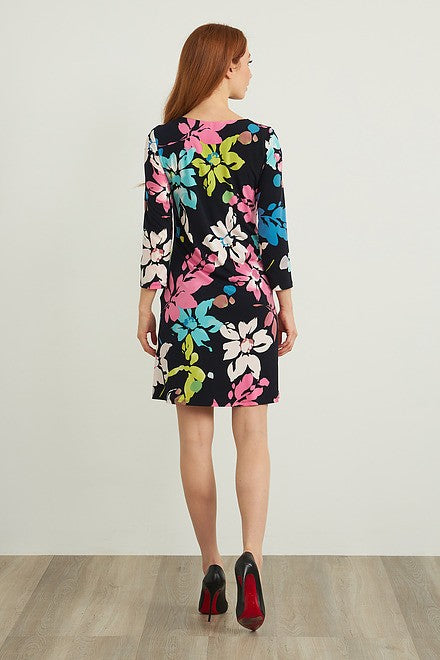 Floral Midi Dress Style 212219