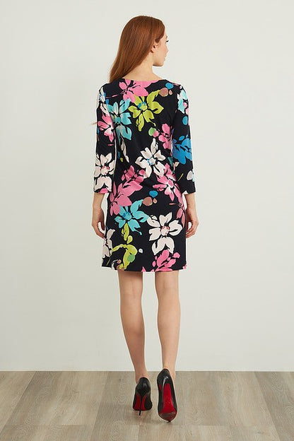 Floral Midi Dress Style 212219