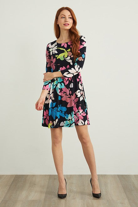 Floral Midi Dress Style 212219