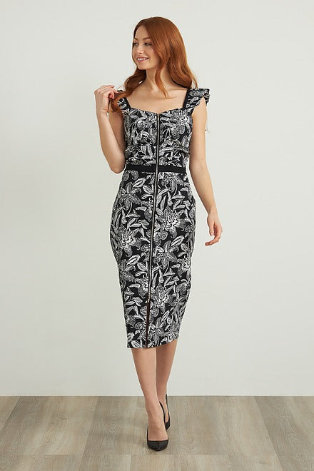 Zip Front Dress Style 212241