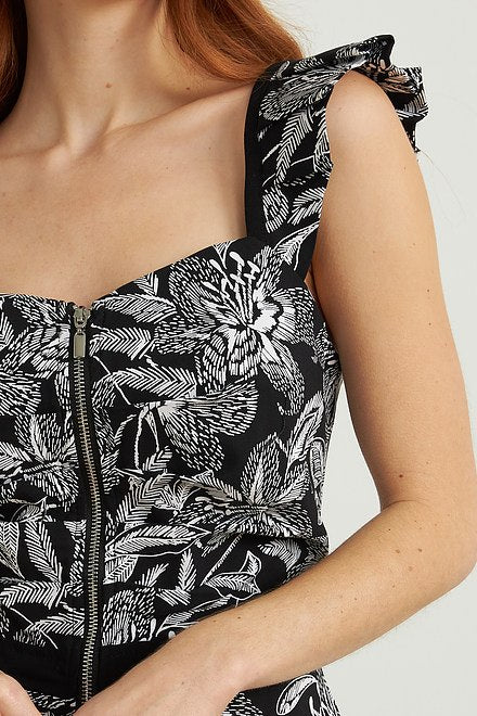 Zip Front Dress Style 212241