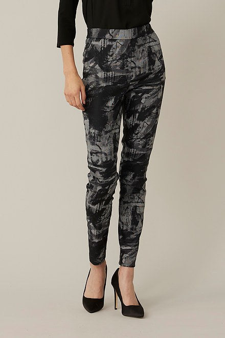 Graphic & Plaid Pants Style 221136