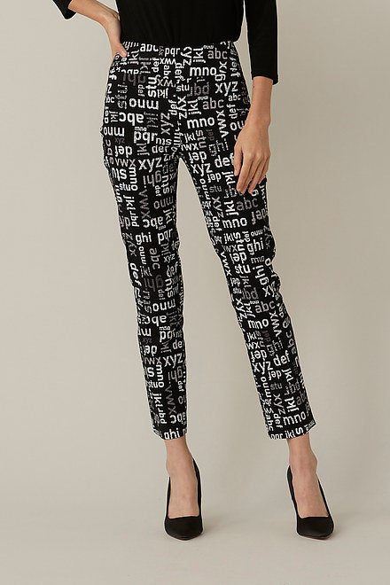 Typography Print Pants Style 221327