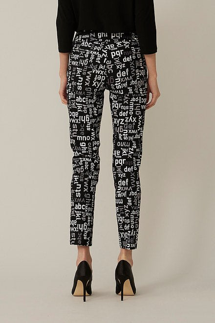 Typography Print Pants Style 221327